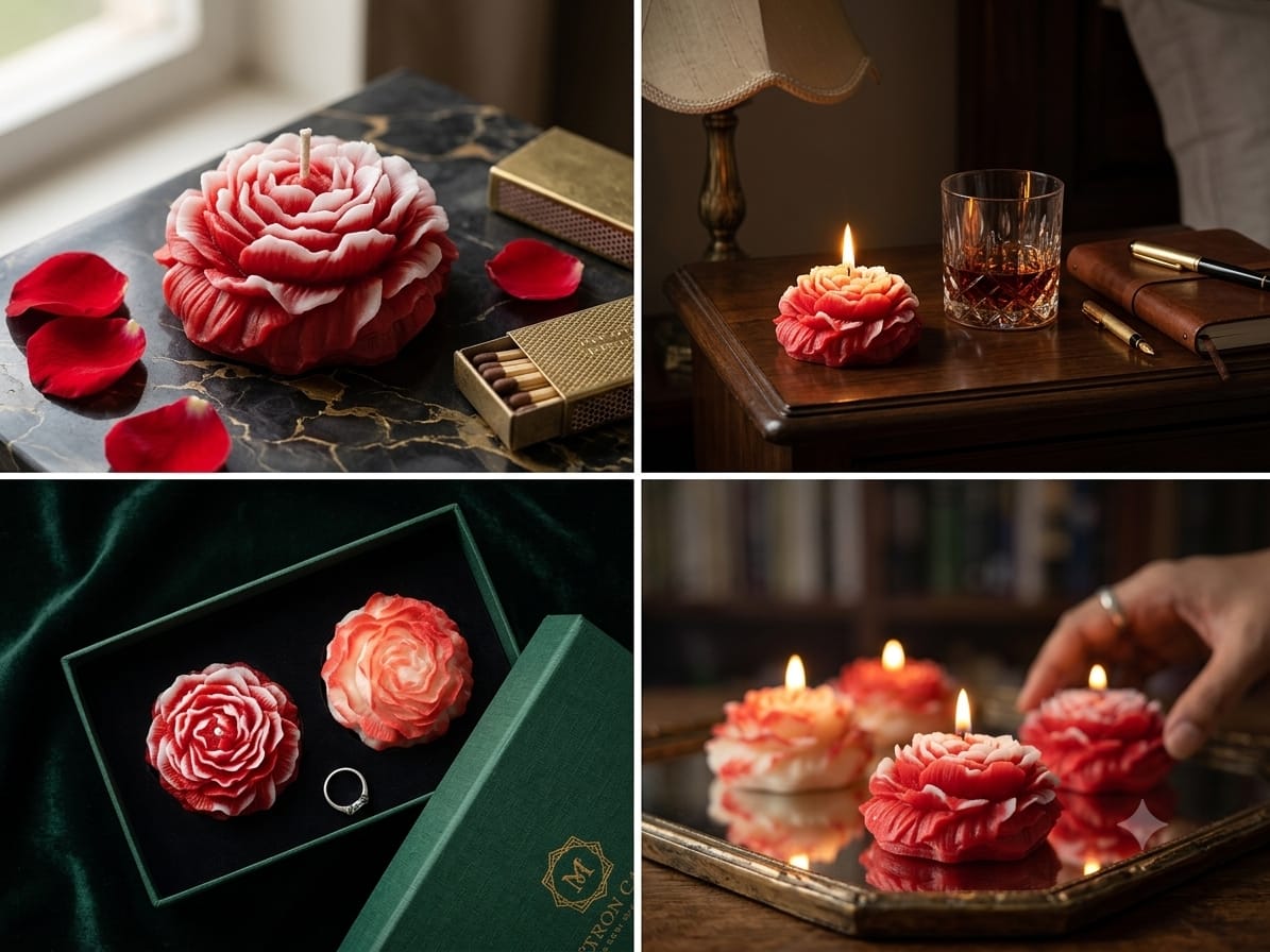 Peony Candle