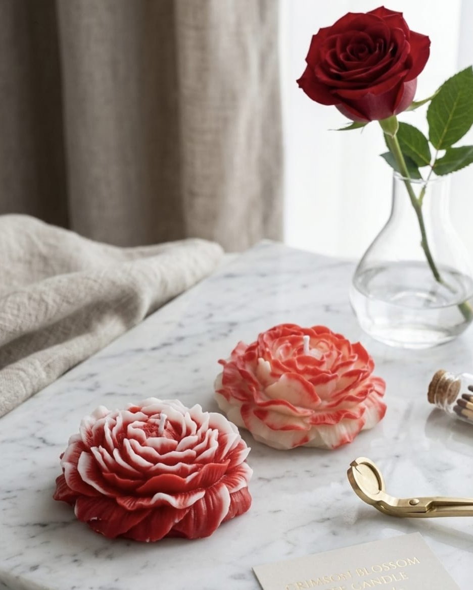 Peony Candle