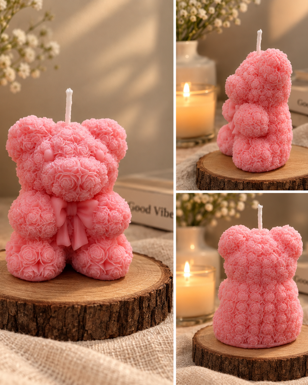 Teddy Candle